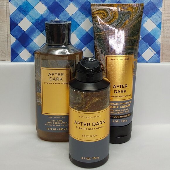 BATH & BODY WORKS 'AFTER DARK' 3-PIECE GIFT SET BODY WASH, LOTION & SPRAY MIST - Picture 6 of 16